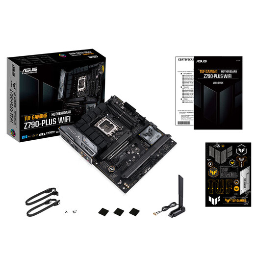 华硕主板搭 Intel i7 13700kf板u套装 14700kf B760/Z790主板CPU套装 华硕TUF Z790-PLUS WIFI Intel盒装 I7 14700KF