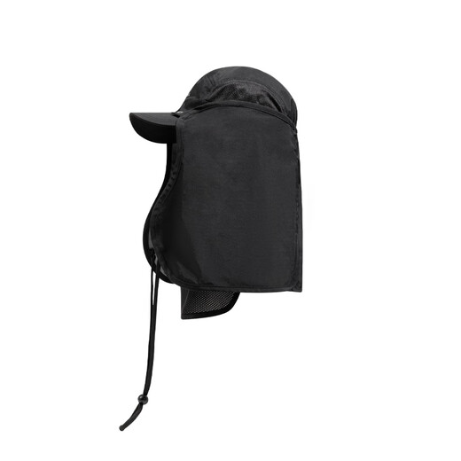 Merrell outdoor sports windproof and sand visor detachable multi-purpose unisex fashionable baseball cap for men and women, light brown