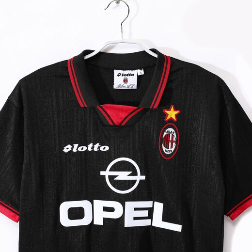 AC Milan 1997/9896 Short Belleaved 98AC Season Season With Classic Retro Jersey Maldini Football 2xl