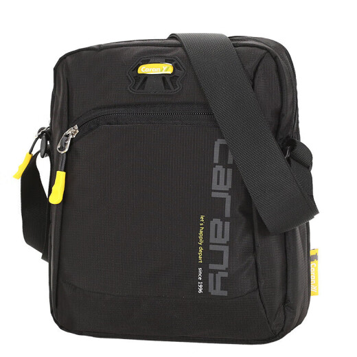 Kara Sheep Casual Sports Bag Men's Shoulder Bag Multi-Purpose Crossbody Bag Lightweight Trendy Chest Bag CX4007 Black