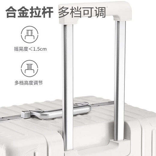 Paul Frank Madre de aluminio Muerote de gran capacidad Case de carro de gran capacidad Engrasada Luz de Luz de Luz Universal Wheel Trabajo de viaje de negocios Caja anti-presión Passure Box Yaoyehei/Versión actualizada de 32 pulgadas Caja regular de 33 pulgadas de 33 pulgadas