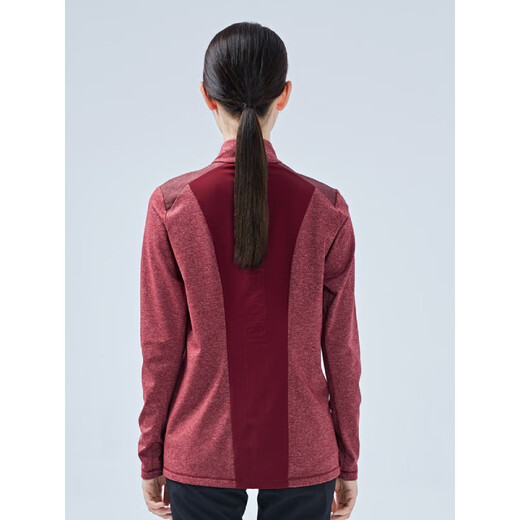 Schwarzer Yak Herbst Frauen im Freien Freizeitstillstand Stretch Stretch gestrickt rote Jacke FLW684 Red 165/88a