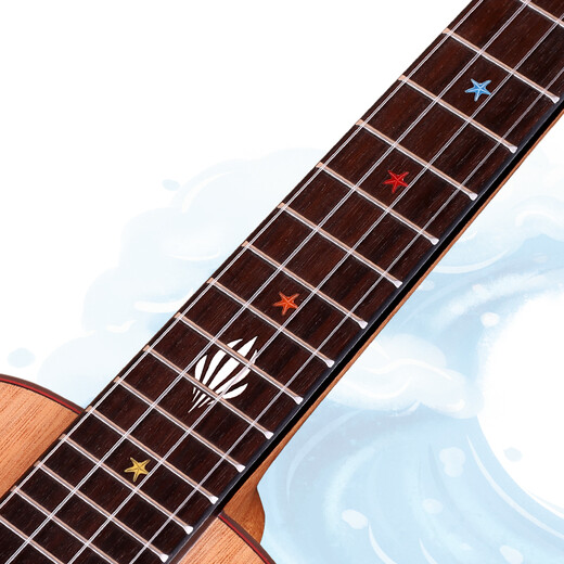 Ajima AJIMA full single ukulele adult female small guitar A2 children beginner ukulele 26 inch wood color A2 full single