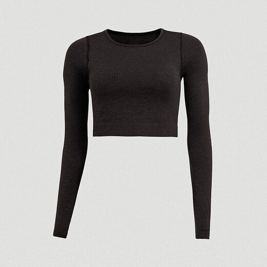 Lululemon丨Ebb to Street women's sports long-sleeved T-shirt LW3DZNS black XXS /2