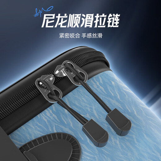 Fishing source live fish bucket winter fishing fishing portable sub-package fish box foldable fishing box wild fishing special one-piece 35cm blue