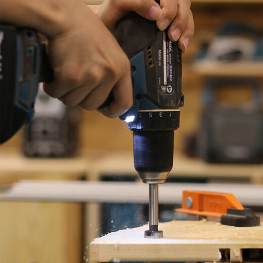 Makita Makita hole opener woodworking round woodworking drill expander door lock hinge hole punch electric drill bit 15+20+25+30+35) 5-piece set