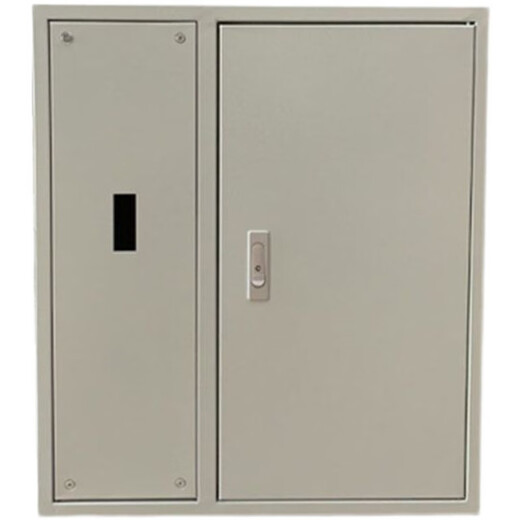 Zhiye double-door C45 distribution box customized complete set of engineering lighting switch box 100A total cabinet thickness 3 3*6 positions