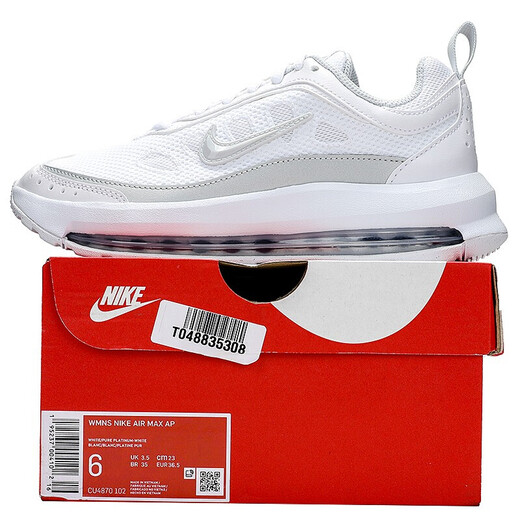 耐克（NIKE）新款女鞋夏季AIRMAX气垫运动鞋轻便舒适透气跑步鞋CU2995 CU4870-102/白色 36
