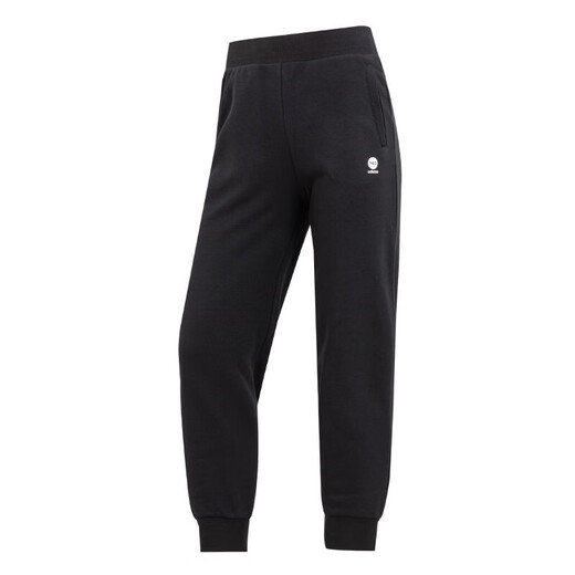 阿迪达斯（adidas）裤子女裤春新歀健身训练修身显瘦运动裤小脚舒适百搭收口卫裤长裤 IA5009/黑色针织 S