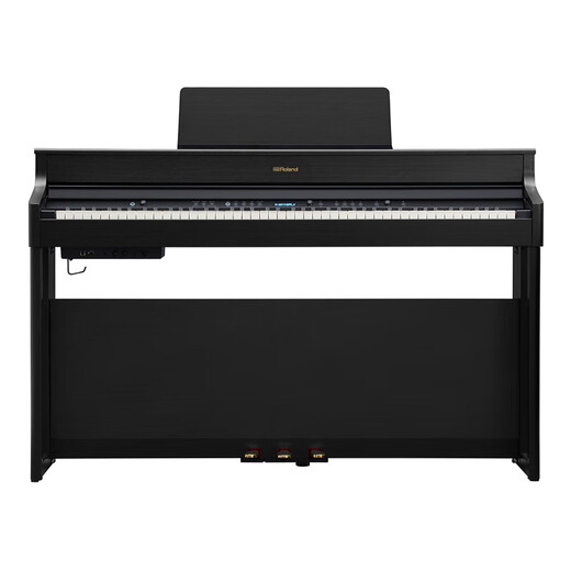 Roland HP704/HP702/HP701 Luxus vertikaler Elektro-Klavier-Profis für Erwachsene, die 88 Key Home Digital Piano HP701-Ch Classic Carbon Black + Accessoires Geschenktasche spielen