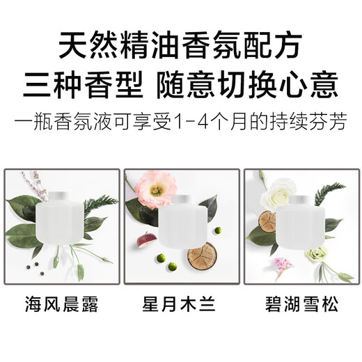 Mijia Xiaomi automatic fragrance machine set household fragrance machine indoor aroma diffuser adding machine fragrance diffuser machine essential oil atomizer Mijia automatic fragrance machine set