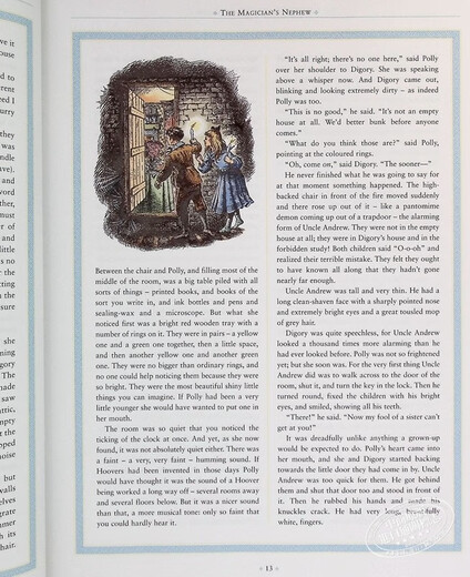 纳尼亚传奇全集 Pauline Baynes插图 The Complete Chronicles of Narnia 英文原版 C S Lewis