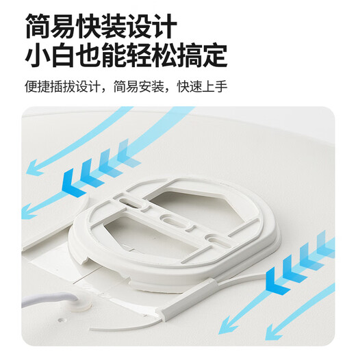 Sanxiong Aurora LED ceiling lamp bedroom lamp modern living room lamp simple aisle corridor entrance bathroom balcony lamp 12W 8 suitable for 678lm soft bright three-proof lamp