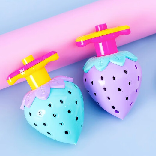 
Timini Glowing Gyro Children's Creative Toys Kindergarten Small Gifts Primary School Students Small Gifts Rewards Street Stand Glowing Strawberry Gyro 2