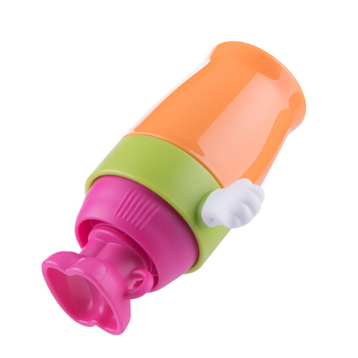 Little White Bear Bite Food Complementary Fruit Bite Bag Baby Food Trainer Machine Orange (Free Mesh Bag for over 6 months - 2 pieces)