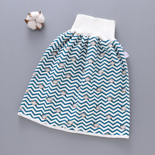 Phelladuo Baby Harnrock wasserdichte Leckage-Sicht-Windeln Training Hosen Baby Kinder Nacht Urinartifakt Baumwolle können Windeln Taschen mit hoher Taille-Windel-Unterwasser-Welt m (0-4 Jahre alt) waschen