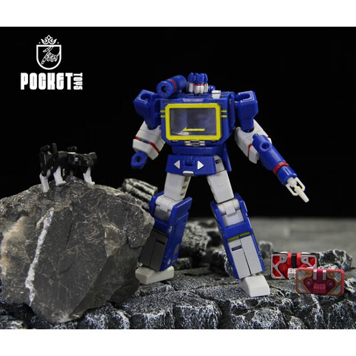 Trustration Toys Toys Pockettoys Pt04 Sound Wave 3 лента DX9 Mini Маленькая модель King Kong PT Маленькая колебания волна- (Spot Instant)