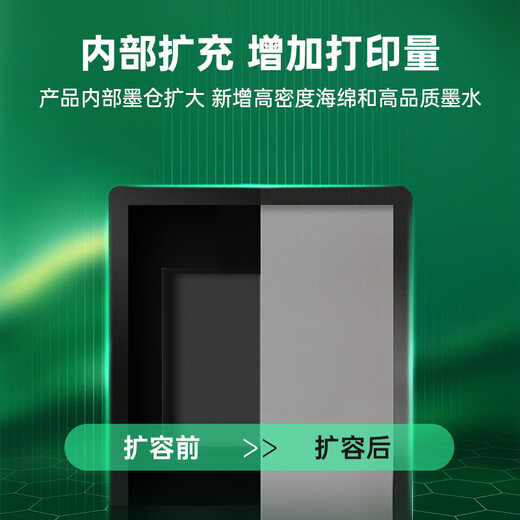 Green grid suitable for Canon MG3680 MG3580 MG3180 MG4180 MG4280 3600 printer ink cartridge [Ink display/index can be added] 840/841 black color ink cartridge set