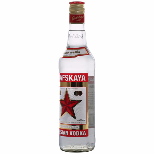 Graf's Red Label Vodka 500ml Latvian imported wine Grafskaya spirits cocktail base liquor Graf's Red Label Vodka 500mL