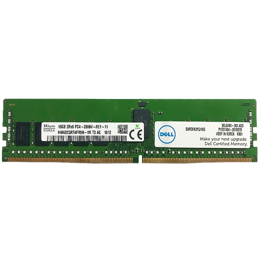 
Dell R730/R740/R750/R430/R640/R630 Server Memory ECC Memory 16G PC4 DDR4 3200