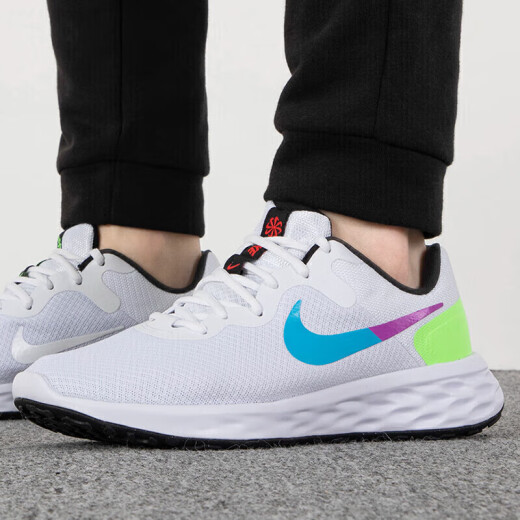 Nike (Nike) кроссовки для кроссовки мужская обувь 2025 летние спортивные обувь Fitness Fashion Training Breshable Shock Abrising Casual Shoes fj1049-100 44
