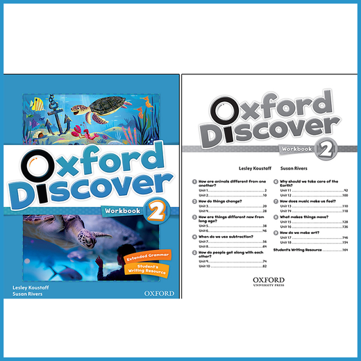 Oxford Children's English Oxford Discover Discovery Science Series First Edition Niveau 123456 École primaire English Manuels and Books Oxford Discover2 (classeur unique)