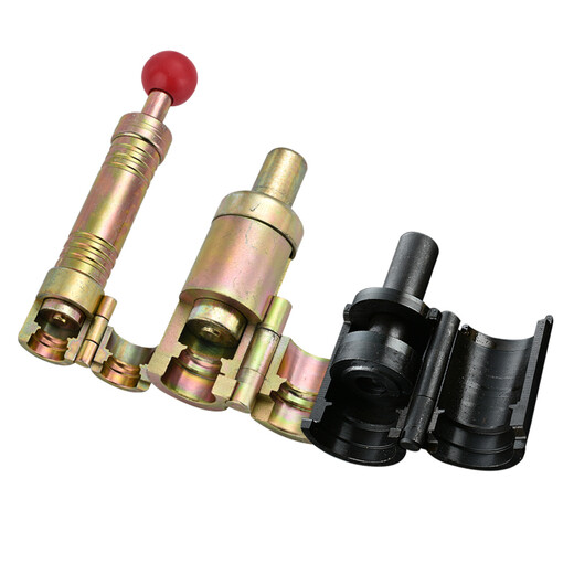 波纹管打波器燃气管平口器做管工具冲头敲波器压边模3分4分6分1寸 6分20mm打波器(金色半开)