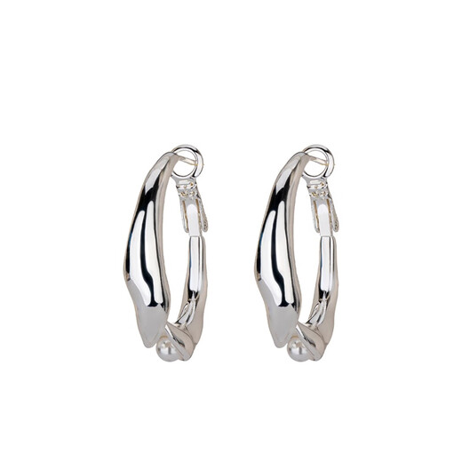 Qlady high-end light luxury earrings for women 2025 new silver needle earrings temperament niche earrings and earrings female birthday gifts