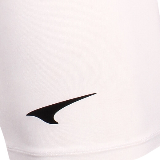 UCAN Rick's new men's tights, breathable elastic support base football tackle sports pants, game training, running, mid-waist short, white 4XL