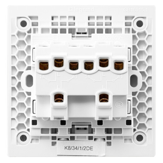 Legrand switch socket panel Shidian Yulan white 86 type concealed switch panel four-way single control switch