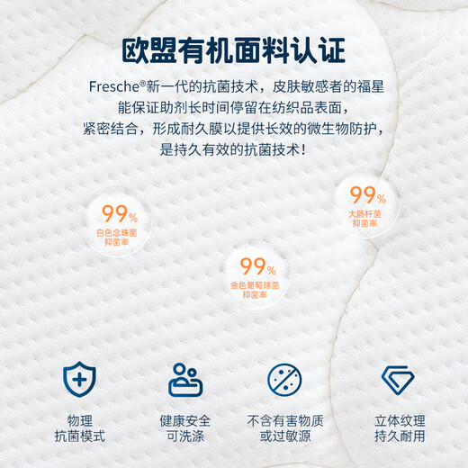 寻梦者护脊十大名牌床垫3D无胶精细黄麻乳胶婴儿上下床定制折叠薄垫 J款 2cm黄麻+6.5圈弹簧【14cm】 1350*2000mm