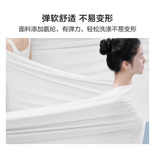 Belles Home Textiles Latex Summer Mat Ice Silk Washable Antibacterial Anti-mite Solid Color High-end Summer Mat Three-piece Set Ye Yuzhi Song Latex Summer Mat (Smoke Gray) 180cm*200cm