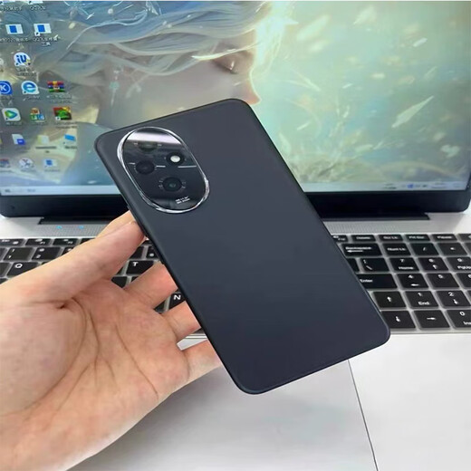 Honor 200 back cover original disassembly 200Pro battery cover outer rear shell screen glass original second-hand mobile phone case Honor 200Pro back cover velvet black outer version universal 99