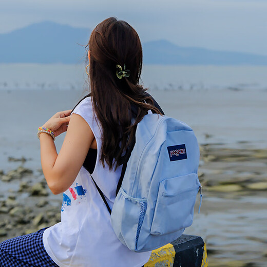 Jansport Jaceber рюкзак мужской рюкзак женский случайный студенческий кампус 47LW7G7 Haze Blue