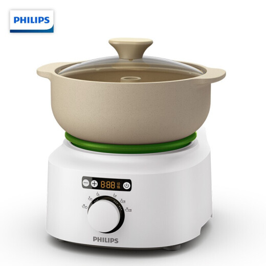 Philips (PHILIPS) electric stew pot, steam pot, soup pot, multi-functional soup pot and health handmade earthenware pot, electric stew pot HR2210/01