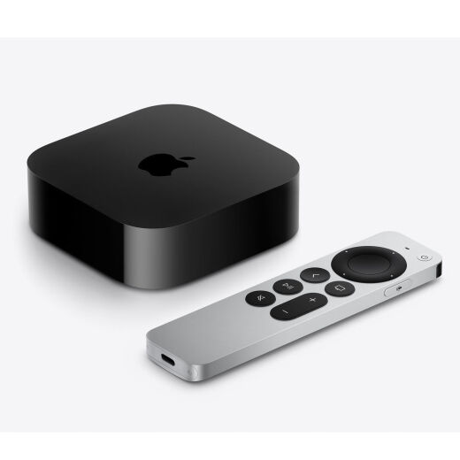 苹果现货 AppleTV 7代2022款 4K 第三代 电视盒子机顶盒播放器 美版 美版128G【送id注册教程】