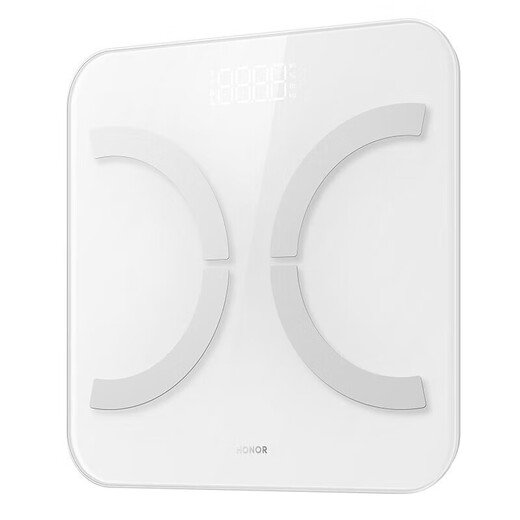 Honor Body Fat Scale 3 24 Human Body Indicators WiFi Bluetooth Dual Connection Home Adult Accurate Measurement Electronic Scale Fat Weight Healthy Physique Weight Loss Men and Women White
