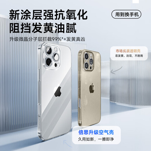 SASIE [Прозрачная мягкая оболочка] подходит для Apple 16 мобильного телефона Case iPhone 16 Защитный корпус Ультратонкий антифраковый мягкий силиконовый линз всеобъемлющий