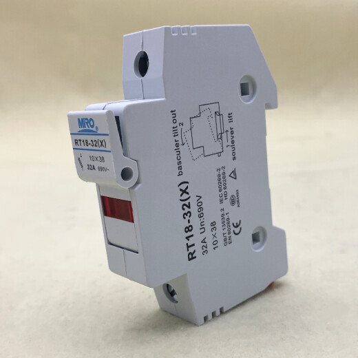 MRO Mingmeng RT18-32 fuse 10*38 R015 -3 ceramic fuse tube 500V 690V 10A