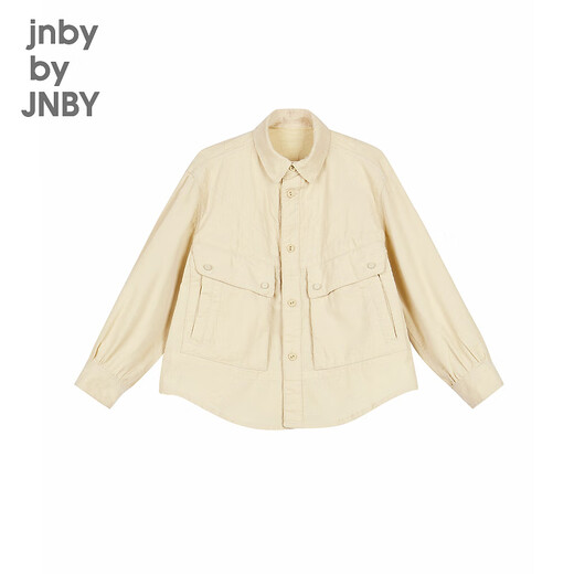 Jnby by JNBY Jiangnan Buyi children's clothing cotton corduroy H-shaped long-sleeved shirt soft autumn and winter boys and children 1O8211450 742/meter camel 120 cm
