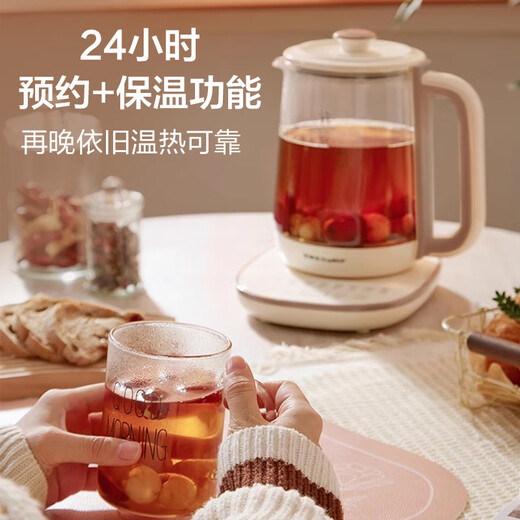 Royalstar Health Kettle 2.2L Fully Automatic with Filter 316L Tea Kettle 24h Reservation + 24h Constant Temperature Kettle 18 Large Menu Electric Kettle Flower Teapot Tea Maker YSH22B3