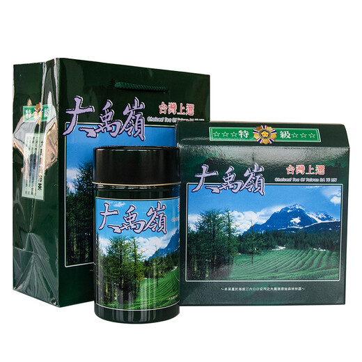 Tianqiao, the classic Taiwanese high mountain tea in ten years, the cold tea in Dayuling, imported oolong tea, gift box, leaf tea 300g