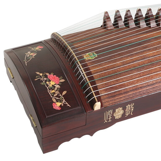 
Dunhuang brand guzheng 698 series broadleaf yellow sandalwood performance grading Guzheng Shanghai National Musical Instrument Factory 1 20698LC Early Summer Flame (full set of accessories)