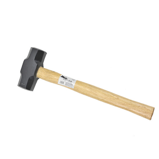 Deli octagonal hammer wooden handle large hammer blacksmith hammer stone hammer wall hammer woodworking home installation hand hammer 3 pounds DL5203