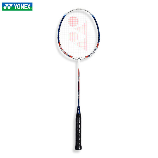 
YONEX YONEX Badminton Racket Double-Shot Carbon Fiber Men and Women Beginners Adults and Children Durable Professional Rackets NR7000i White Navy Hand-Edited Glue Cover Default Wearing Hand-Edited Glue