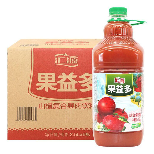 Huiyuan juice vat 2.5L*6 barrels whole box beverage wholesale multi-flavor optional family banquet with multiple provinces Huiyuan flavor mixed package 2.5L*6 barrels