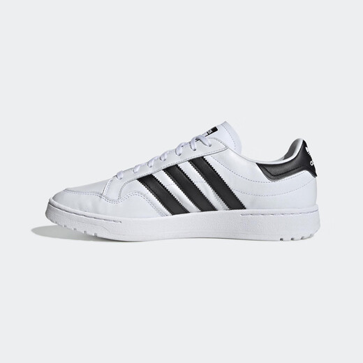 Clover (Adidas)TEAM COURT Low top Black and white Sports shoes Casual shoes Board shoes Men's shoes Women's shoes EG9734 36