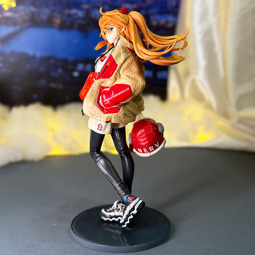 HobbyMax新世纪福音战士明日香美少女EVA潮流 站姿明日香RA灰礼盒款