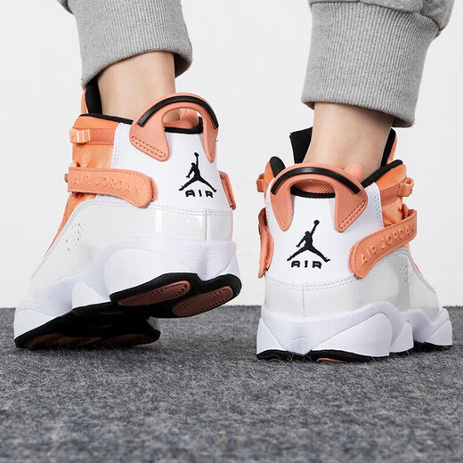 Nike (Nike) AJ Damenschuhe Air Jordan 6 Ringe AJ6 Joe 6 lässige Basketballschuhe Dämpfe Sneakers DM8963-801 36