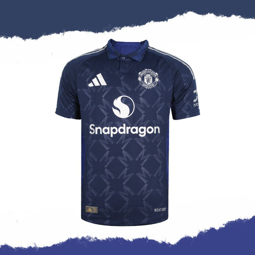 adidasADIDAS阿迪达斯24/25赛季曼联客场球员版比赛短袖成人男IU1391 深靛蓝IU1391 S （125-140斤）